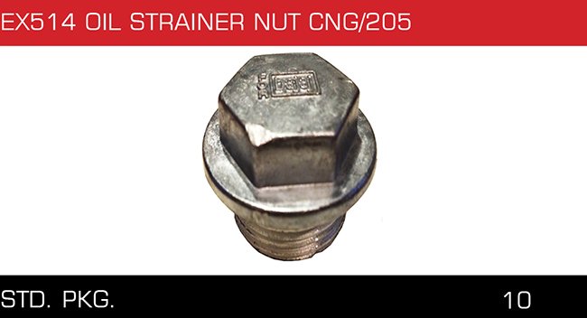 EX514 OIL STRAINER NUT CNG 205
